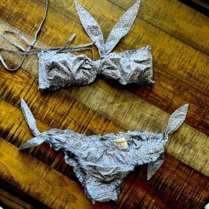 Dôen organic blue bikini